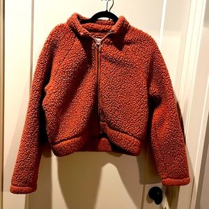 Hollister Med polar fleece zip up